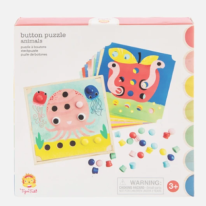 Tiger Tribe Button Puzzle | Animals