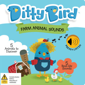 Ditty Bird Musical Book | Farm Animals