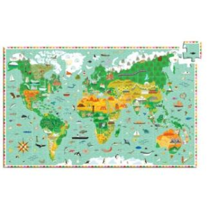 Djeco Observation Puzzle 200pce | Monument Of World