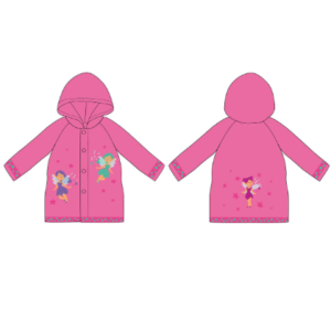 Kids Colour Changing Raincoat | Fairy