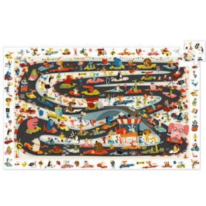 Djeco Observation Puzzle 54pce | Car Rally