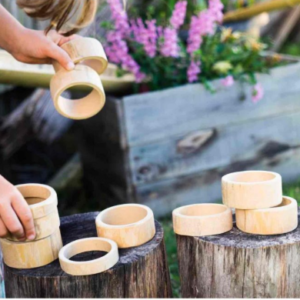 Bamboo Rings for Construct and Roll