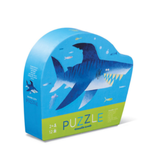 Crocodile Creek Mini Puzzle 12pc | Shark City