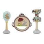 Calm and Breezy | Wooden 3pce Music Set | Rabbit