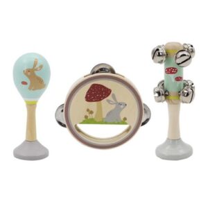Calm and Breezy | Wooden 3pce Music Set | Rabbit