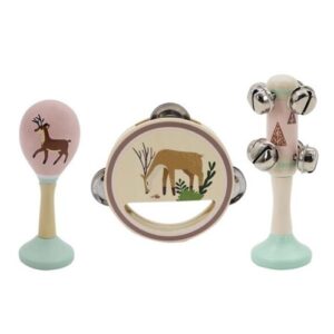 Calm and Breezy | Wooden 3pce Music Set | Deer