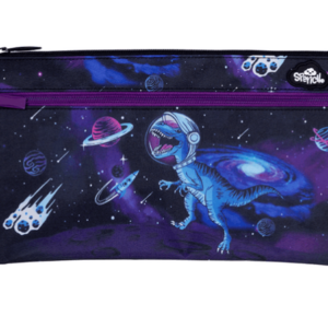 Spencil Pencil Case Twin Zip Rectangle | ExtraT-REXtrial