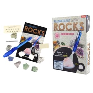 Deluxe Fluorescent Rocks Science Kit